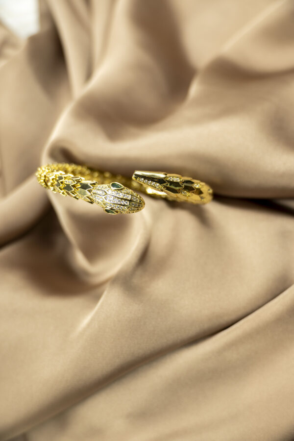 Cobra Cuff Gold - Image 3