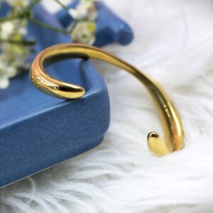 Classy Open Cuff Bangle Bracelet